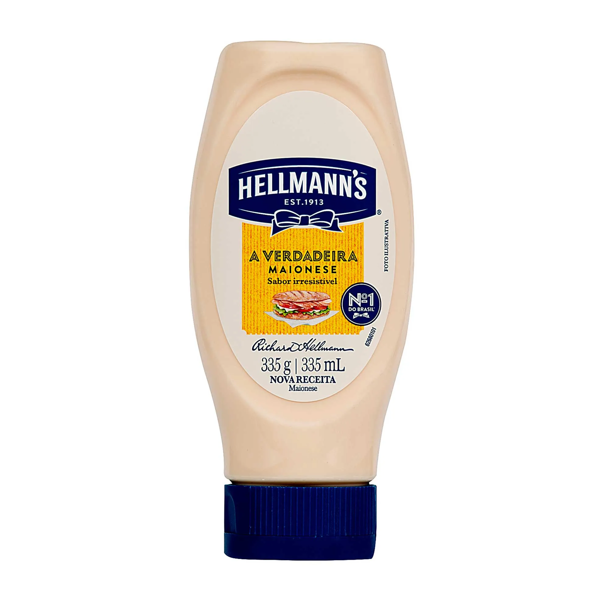 MAIONESE HELLMANN`S 335G