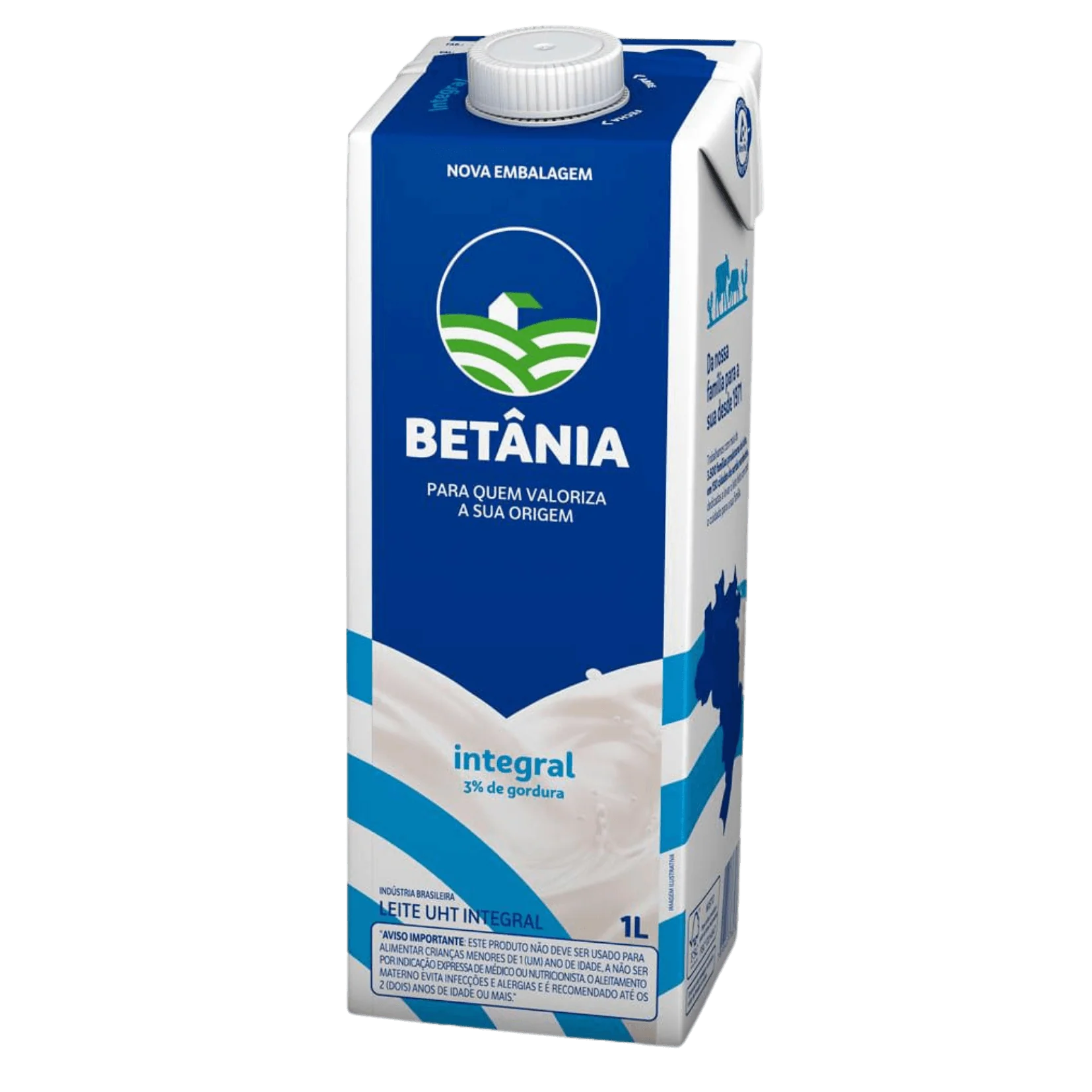 LEITE LIQUIDO BETANIA INTEGRAL 1L