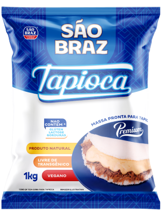 GOMA DE TAPIOCA SÃO BRAZ 1KG